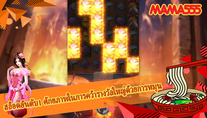 สล็อตอันดับ1 ศักยภาพในการคว้ารางวัลใหญ่ด้วยการหมุน