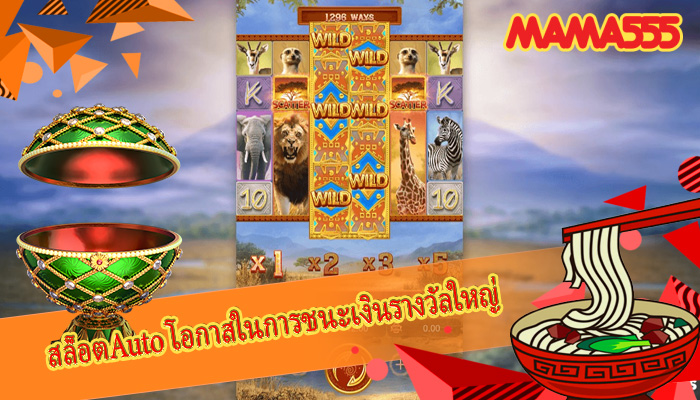สล็อตAuto โอกาสในการชนะเงินรางวัลใหญ่