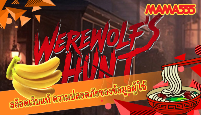 สล็อตเว็บแท้ ความปลอดภัยของข้อมูลผู้ใช้